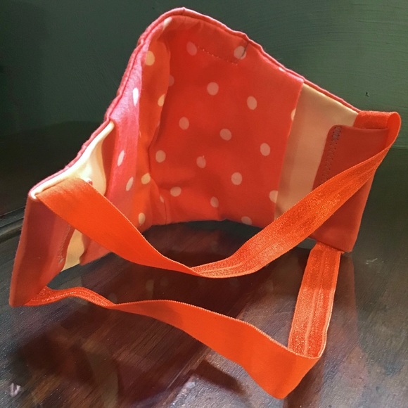 Fabric Face Mask Coral - Picture 3 of 3